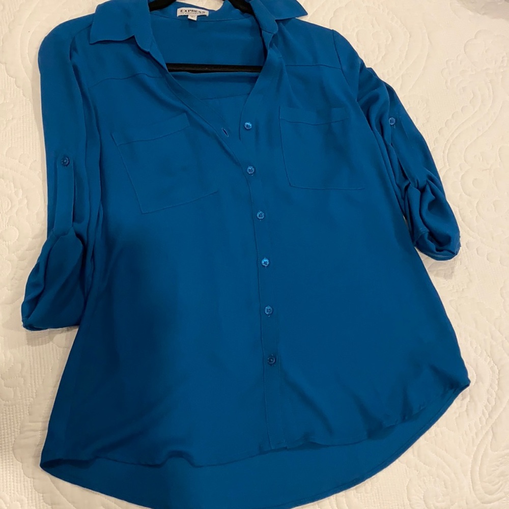 Button up chiffon